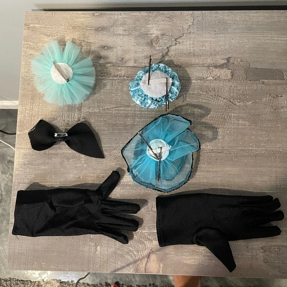 Girls 3 piece Dance Costume Fly Me To The Moon Size LC Jazz Tap Ballet Lyrical